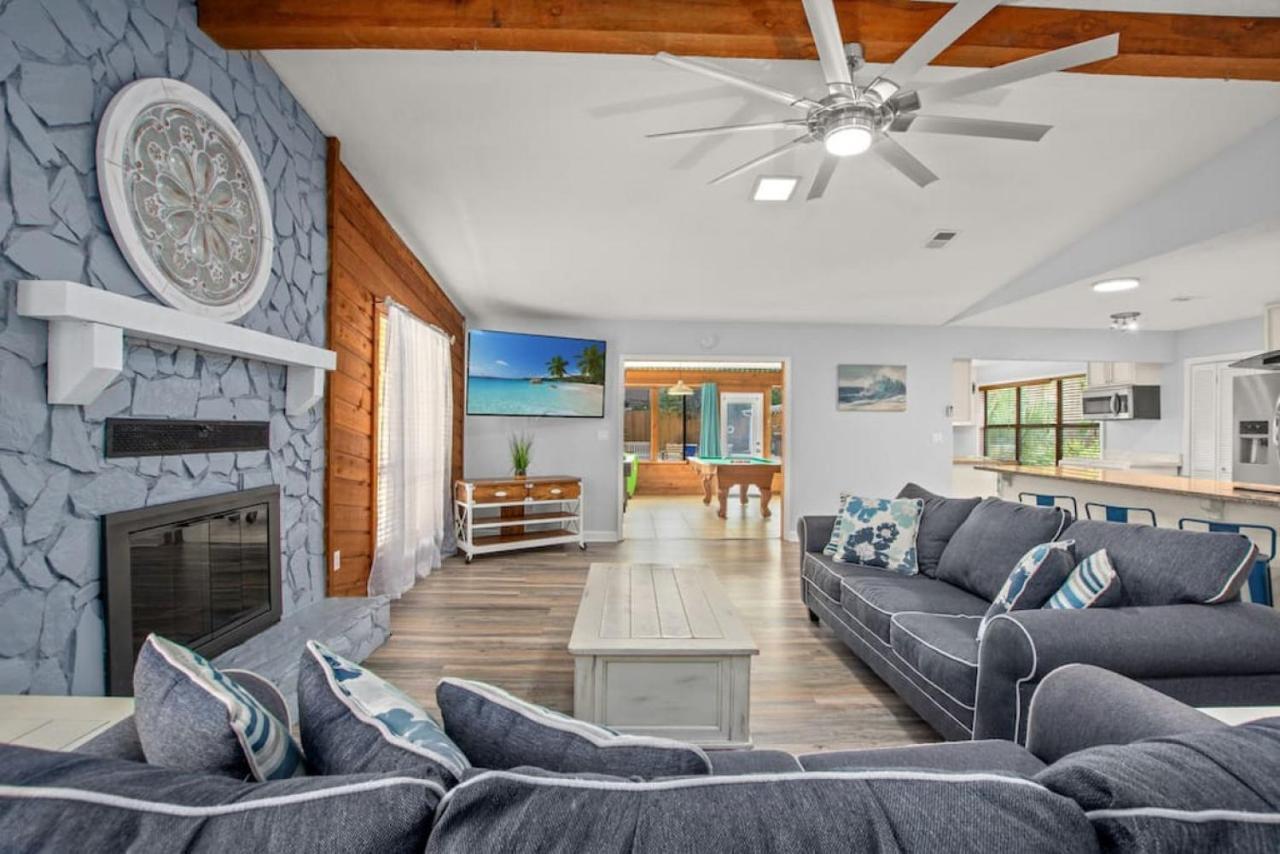 The Flip Flop Stop - Private Heated Pool, Pool House, Backyard Oasis And Game Room Panama City Beach Ngoại thất bức ảnh