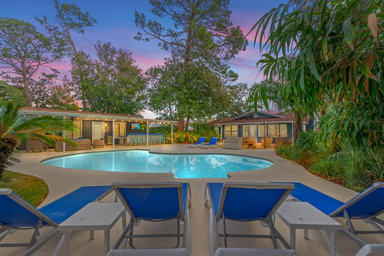 The Flip Flop Stop - Private Heated Pool, Pool House, Backyard Oasis And Game Room Panama City Beach Ngoại thất bức ảnh